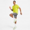 Nike Maglia Running Miler Breathe Bright Cactus Reflective Argento Uomo