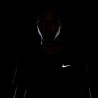 Nike Maglia Running Miler Breathe Nero Reflective Argento Uomo