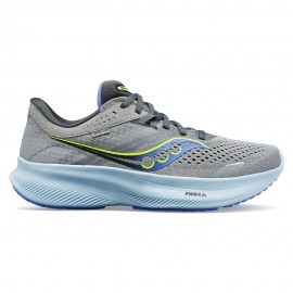 Saucony Ride 16 Grigio Azzurro - Scarpe Running Donna