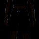 Nike Pantaloncini Running Tight Air Bike Nero Bianco Donna