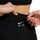 Nike Pantaloncini Running Tight Air Bike Nero Bianco Donna