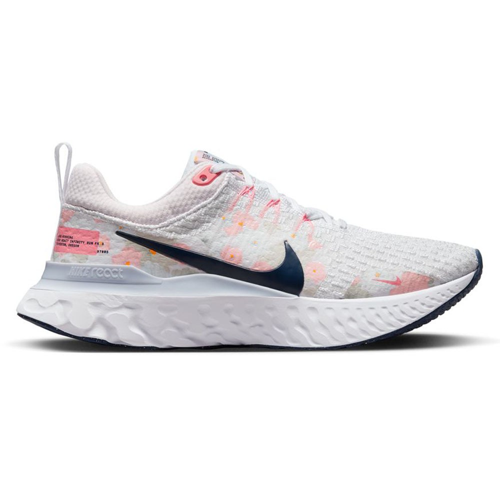 Nike React Infinity Run Flyknit 3 Premium Bianco M - Scarpe Running Donna