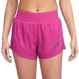 Nike Pantaloncini Running Swoosh Fireberry Donna