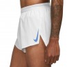 Nike Pantaloncini Running Aeroswift 2" Bianco Nero Uomo