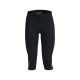 Under Armour Leggings Running Capri Fly Fast 3.0 Speed Nero Reflective Donna