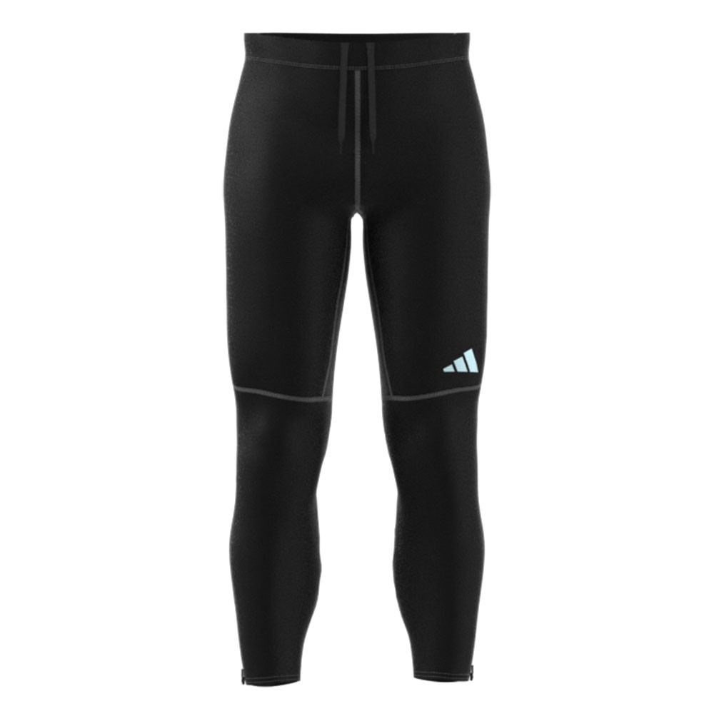 ADIDAS Leggings Running Warm Ultimate Nero Uomo