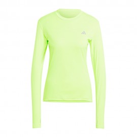 ADIDAS Maglia Running Ml Run It Fluo Donna