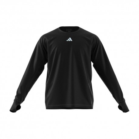 ADIDAS Maglia Running Ml Warm Ultimate Nero Uomo