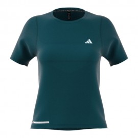 ADIDAS T-Shirt Running Ultimate Kint Blue Donna