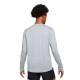 Nike Maglia Running Ml Element Crew Smoke Grigio Grigio Fog Uomo