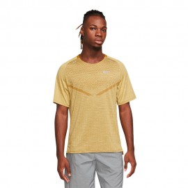 Nike Maglia Running Techknit Ultra Bronzine Buff Oro Uomo