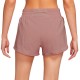 Nike Pantaloncini Running Swoosh Hbr Rosso Stardust Fierce Rosa Donna