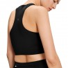 On Reggiseno Sportivo Race Nero Donna