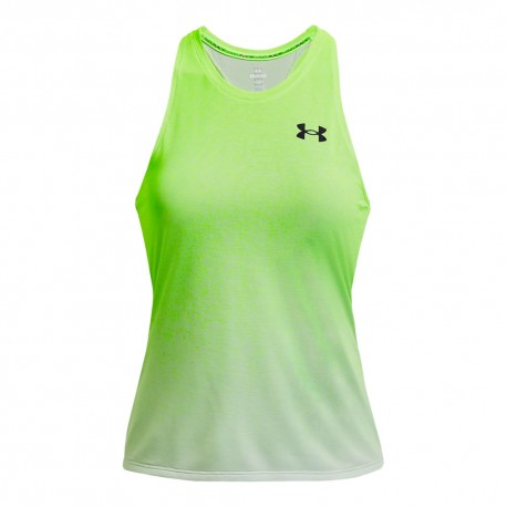 Under Armour Gilet Running Smanicato Pro Elite Lime Surge Donna