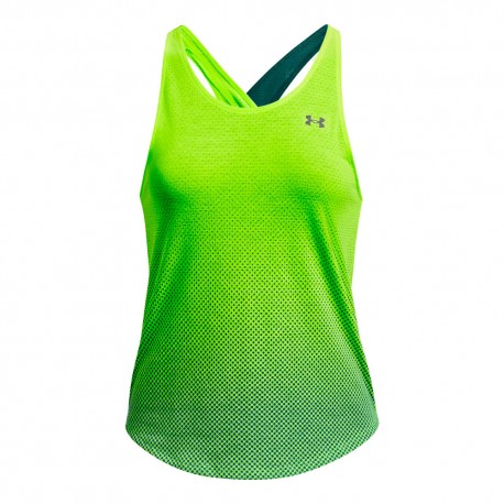 Under Armour Gilet Running Smanicato Streaker Wind Lime Surge Donna
