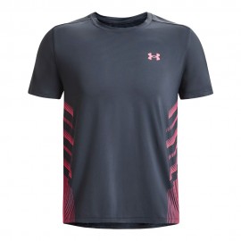 Under Armour Maglia Running Iso- Chill Gray Rosa Uomo