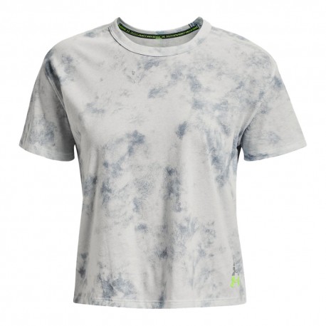 Under Armour T-Shirt Running Anywhere Bianco Donna