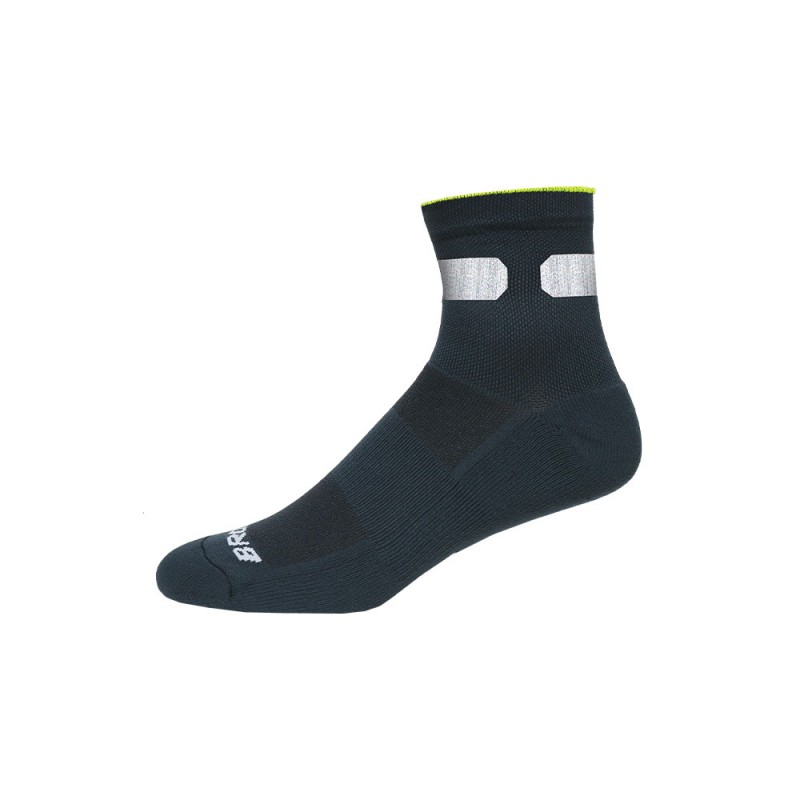 Brooks Calze Running Carbonite Sock Nightlife Asphalt Brooks Calze Running Carbonite Sock Nightlife Asphalt