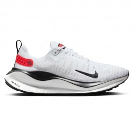 Nike React Infinity Run Flyknit 4 Bianco Nero Rosso - Scarpe Running Uomo