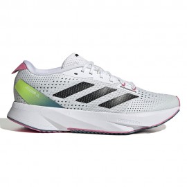 ADIDAS Adizero Sl Bianco Nero Giallo Fluo - Scarpe Running Donna