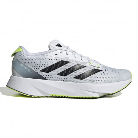 ADIDAS Adizero Sl Bianco Nero Fluo - Scarpe Running Uomo