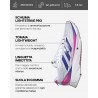 ADIDAS Adizero Sl Ftwr Bianco Lucid Blu Fucsia - Scarpe Running Uomo