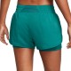 Nike Shorts Sportivi 2In1 Blu Donna