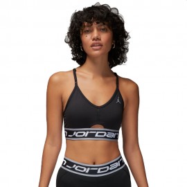 Nike Reggiseno Sportivo Supporto Leggero Nero Donna