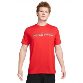 Nike Maglietta Palestra Train Pro Rosso Uomo