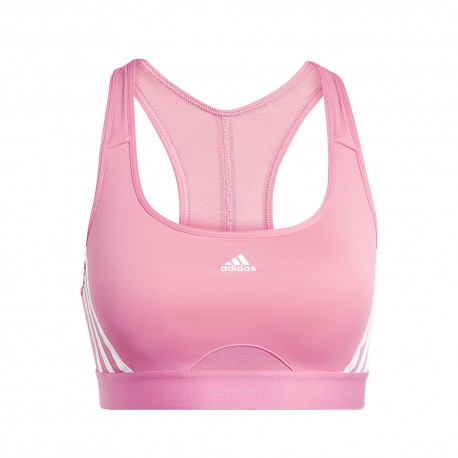 ADIDAS Reggiseno Sportivo Train Essential Fuxia Bianco Donna