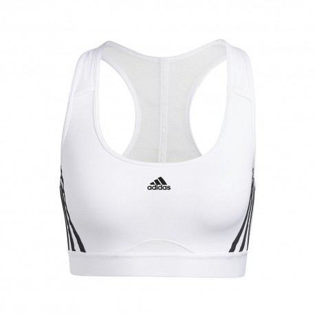 ADIDAS Reggiseno Sportivo Train Essential Bianco Nero Donna