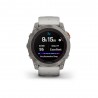 Garmin Fenix 7X Pro Sap Solar Ti Grigio Arancio