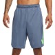 Nike Shorts Sportivi 9Train Blu Uomo