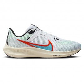 Nike Air Zoom Pegasus 40 Se Bianco Azzurro Rosso - Scarpe Running Uomo