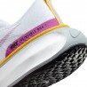 Nike Zoomx Invincible Run Flyknit 3 Bianco Vivid Pur - Scarpe Running Donna