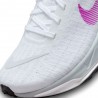 Nike Zoomx Invincible Run Flyknit 3 Bianco Vivid Pur - Scarpe Running Donna