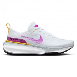 Nike Zoomx Invincible Run Flyknit 3 Bianco Rosa - Scarpe Running Donna