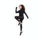 Nike Leggings Running Fast 7 8 Nero Reflective Argento Donna
