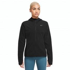 Nike Giacca Running Swift Nero Reflective Argento Logo Donna