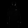 Nike Giacca Running Light Windrunner Nero Reflective Argento Uomo