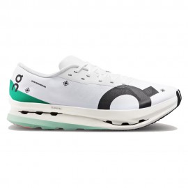 On Cloudboom Echo 3 Undyed Bianco Verde Acqua - Scarpe Running Uomo