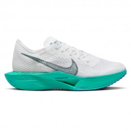 Nike Vaporfly Next% 3 Bianco Grigio Verde Acqua - Scarpe Running Uomo