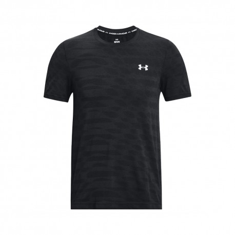 Under Armour Maglietta Palestra Seamless Train Nero Uomo