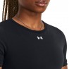 Under Armour Maglietta Palestra Train Seamless Nero Donna