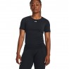 Under Armour Maglietta Palestra Train Seamless Nero Donna