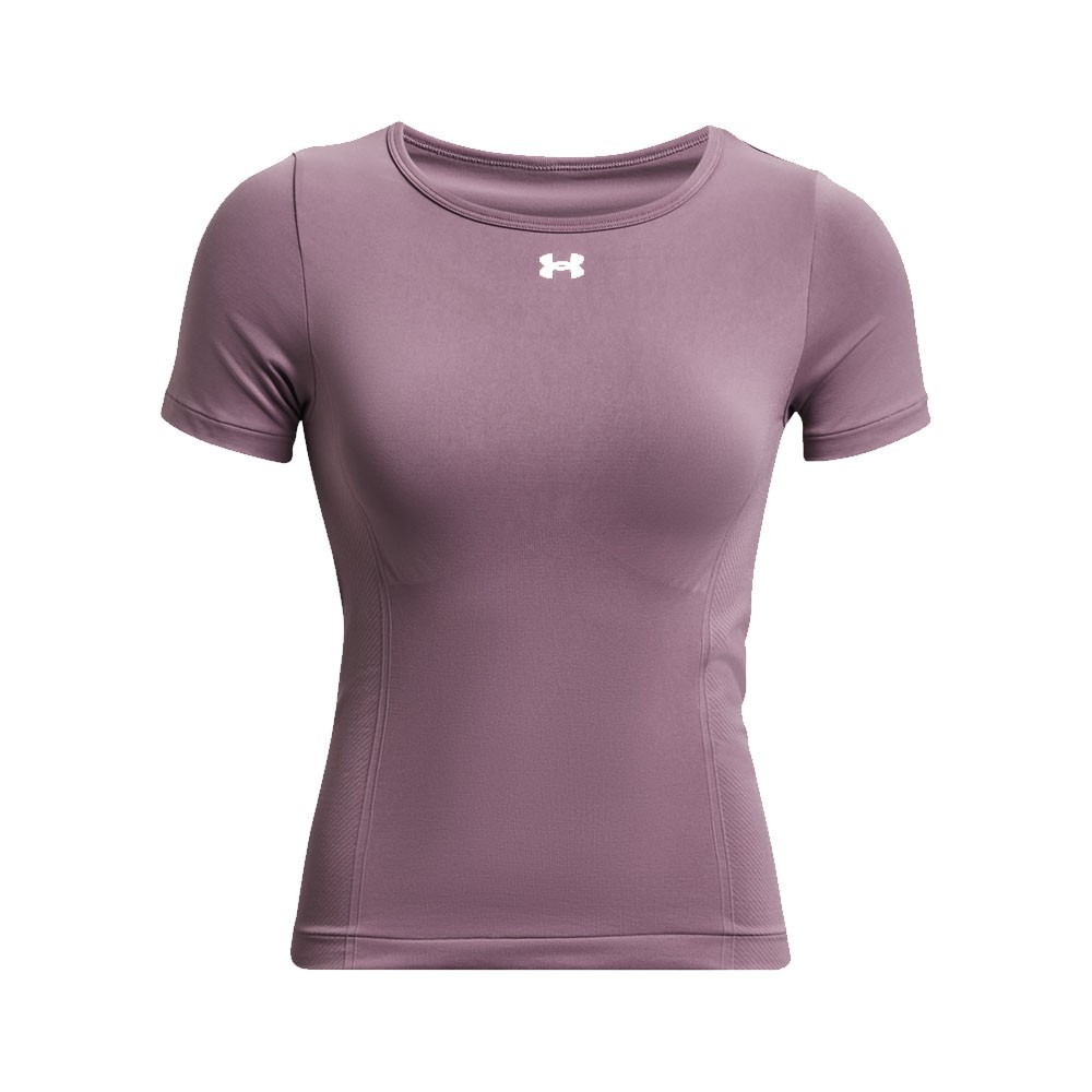 Under Armour Maglietta Palestra Train Seamless Rosa Donna