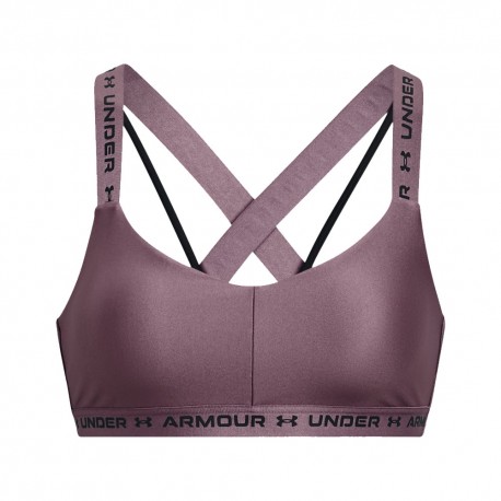 Under Armour Reggiseno Sportivo Crossback Light Supp Train Rosa Donna