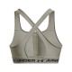 Under Armour Reggiseno Sportivo Crossback Med Supp Train Salvia  Donna