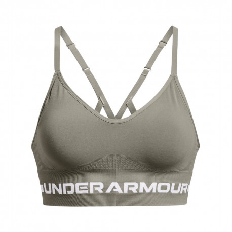 Under Armour Reggiseno Sportivo Seamless Train Salvia  Donna