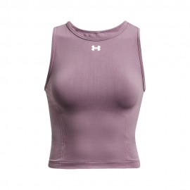 Under Armour Top Palestra Seamless Rosa Donna